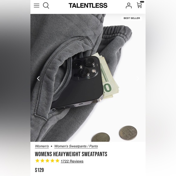 Talentless Heavyweight Sweatpants - Picture 9 of 12